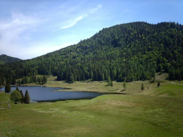 Ausflugsziel Seewaldsee in St. Koloman