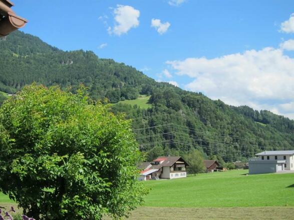 Balkonsicht nach links