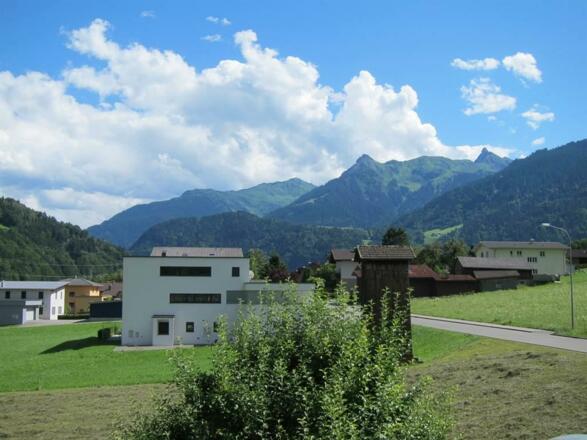 Blickrichtung Schruns, taleinwärts