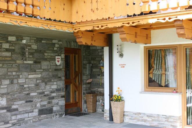 Eingang zu den Wohnungen