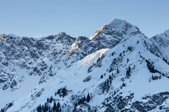 Blick auf den Widderstein