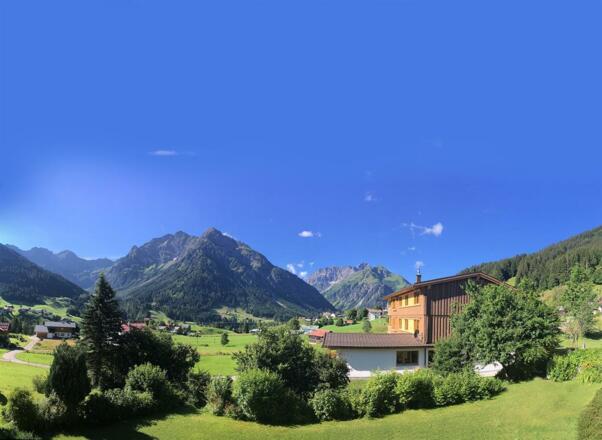 Ahorn Chalet / Sommerblick im August 2016
