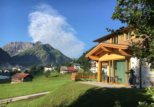 Ahorn Chalet / Sommerblick im Juli 2016