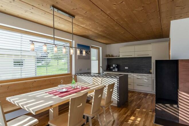 Küche für das gemütliche Beisammensein