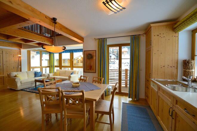 Appartement-Haus-Kueche