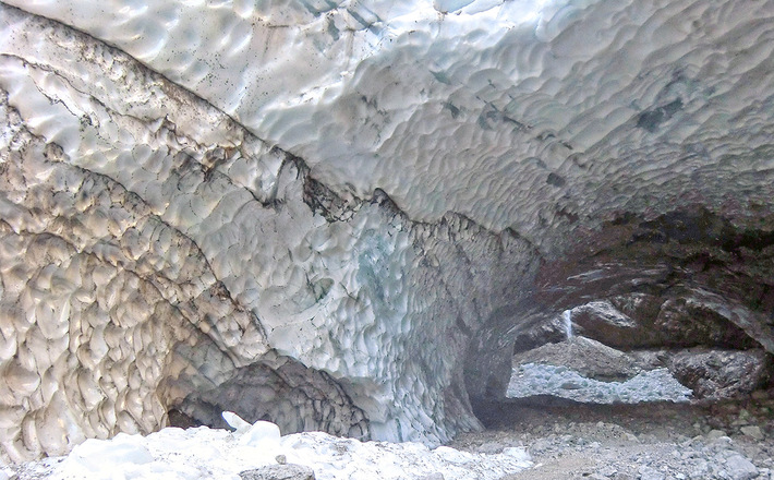 Blick in die Eiskapelle © Ann-Kathrin Helbig