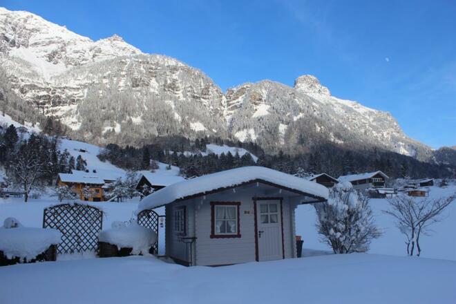 Haus Inge Tschol - Garten Winter