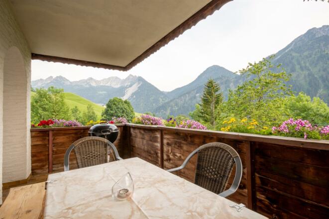 Der Balkon im Partere