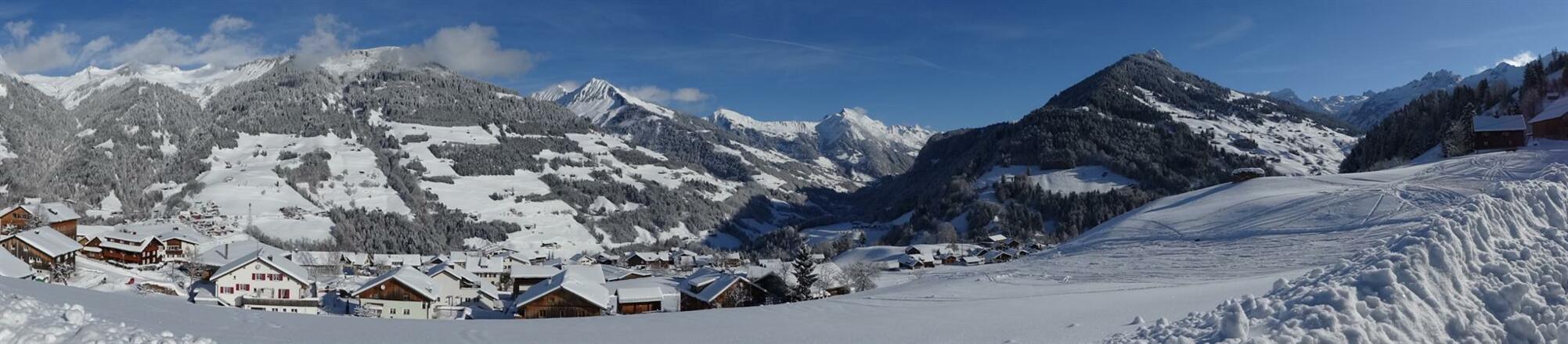 Panoramabild Walsertal