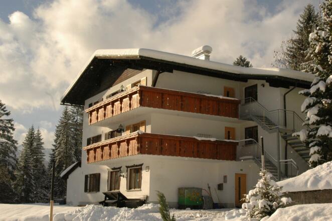 Unser Haus im Winter