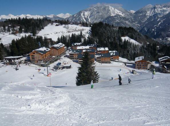 Blick zur Liftstation