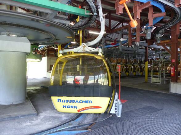Haus Pistenblick blick am Hornbahn 2