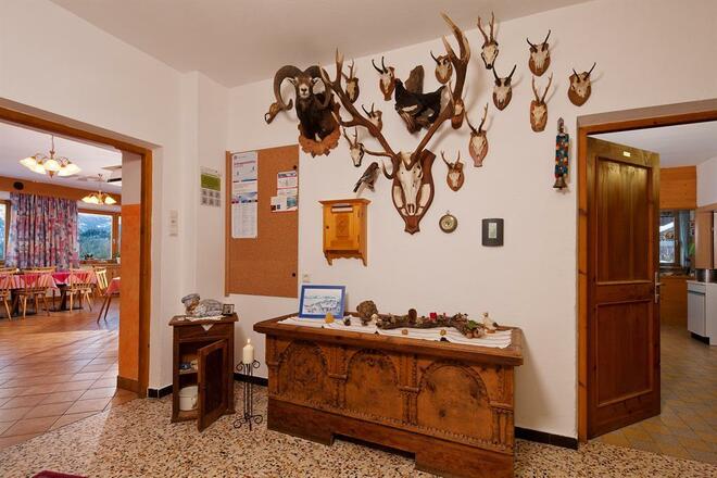 Eingangsbereich - willkommen in Köfels