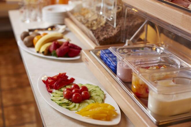 Frühstück im Gasthof Ebner