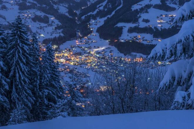 Ausblick vom Gasthof