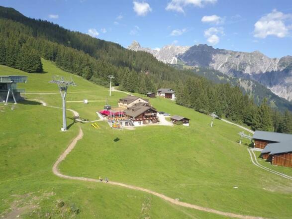 im Herzen vom Wandergebiet Golm