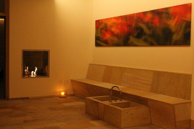 "Vita Panorama" Wärmebank mit Kneippbecken