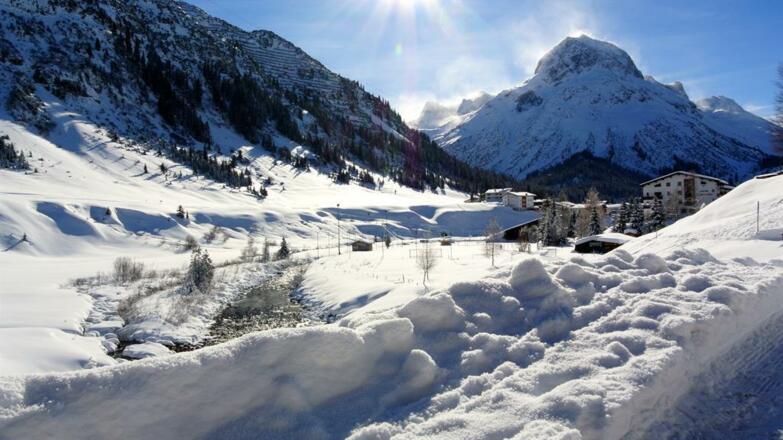 Mit Blick zum Lech Fluß