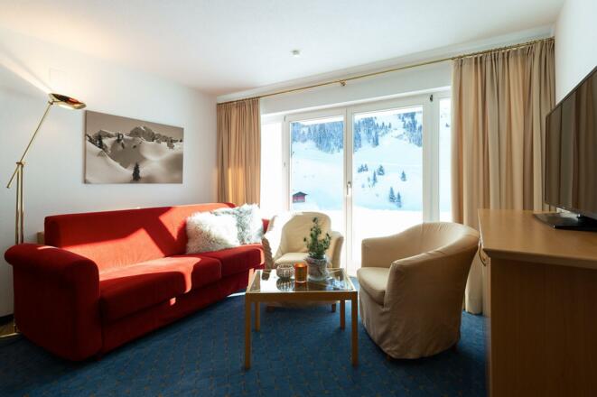 Wohnzimmer mit Panoramblick