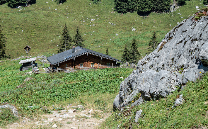 Der Stockerkaser auf der Königtslalm