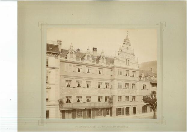 Schwärzlerhaus-historisches Foto von 1889