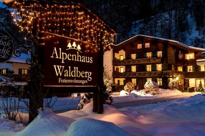 romantische Abendansicht
