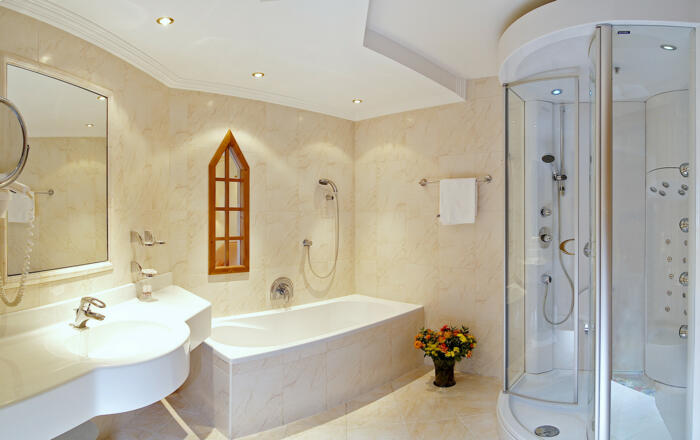 Badezimmer Panoramasuite