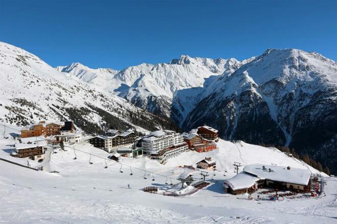 Winteraufnahme Hochsölden