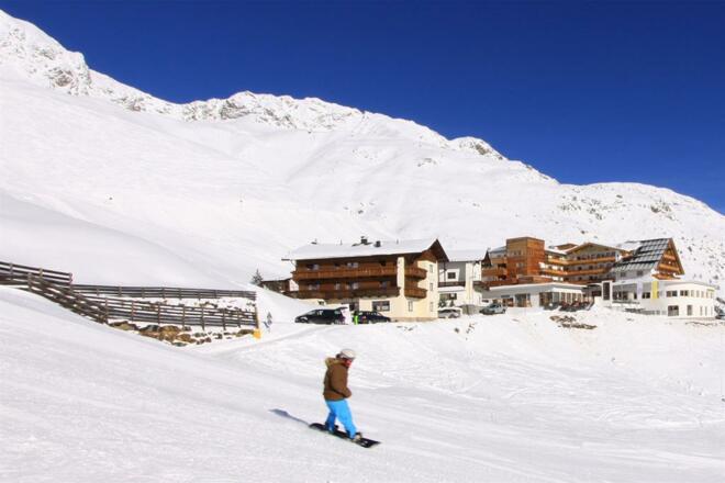 Vom Haus Ferdinand auf die Piste