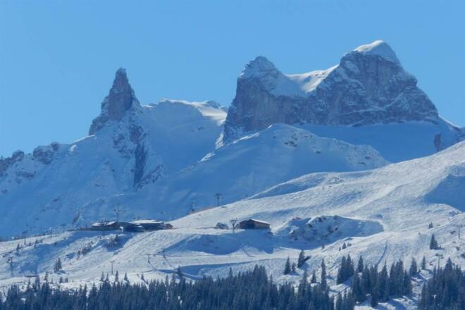 drei Türme im Winterkleid