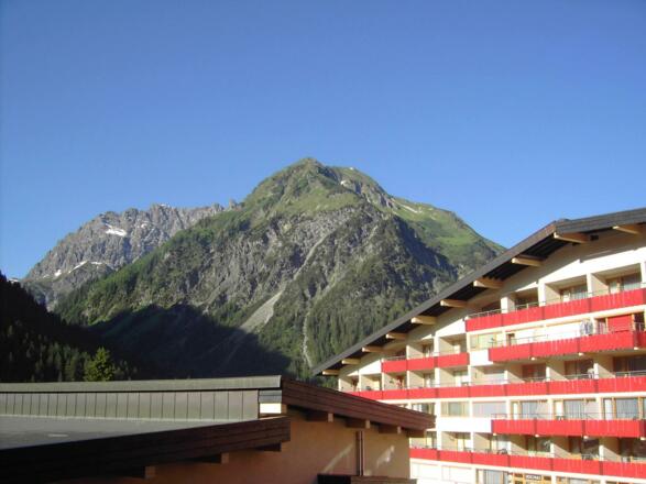 Sommer Blick von der Terrasse