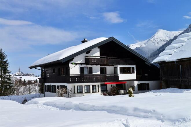 Gästehaus Bender im Winter