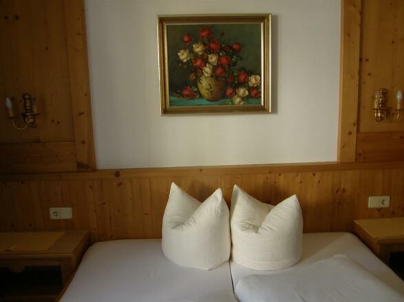 Schlafzimmer Wohnung Kat. A und B im Haupthaus