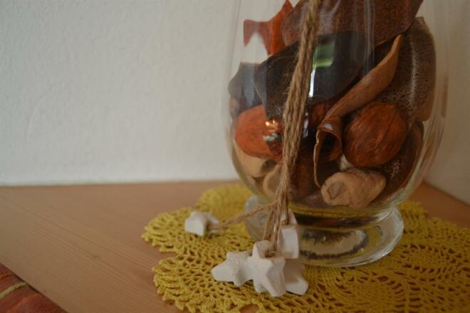 liebevoll dekorierte Bereiche