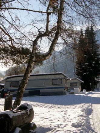 Campingplatz - Winter