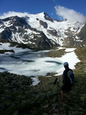 Abstieg von der Maierspitze