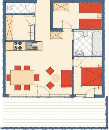 Skizze - Appartement Mittagsspitz