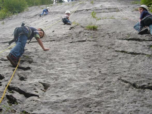Kinderklettern mit Josef Staggl