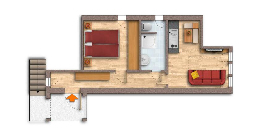 Skizze Ötztal-Blick vor Umbau 2018