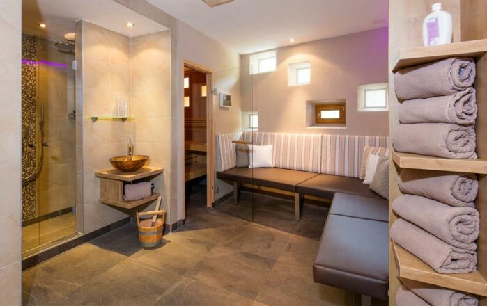 Sauna mit Ruhebereich