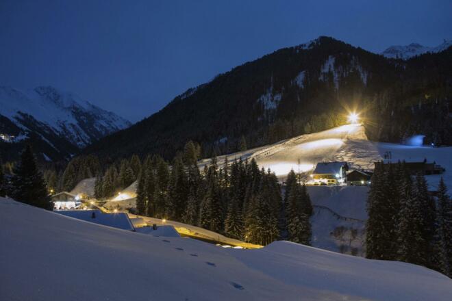 Nachtskilauf in Ochsengarten