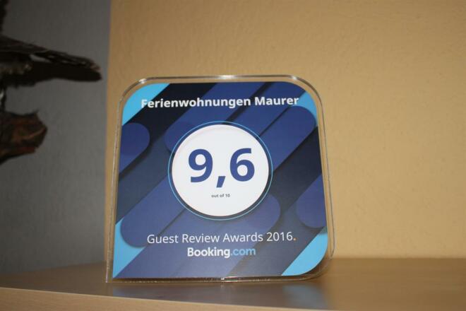 Auszeichnung Booking.com