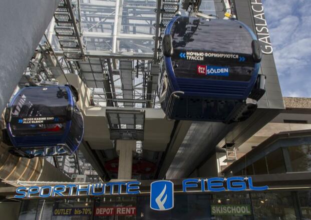 Direkt an der Gaislachkogelbahn