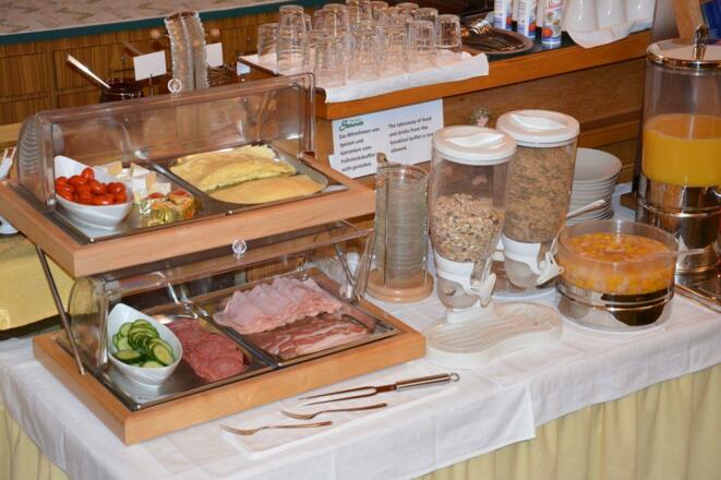 Frühstück in der Pension Senner