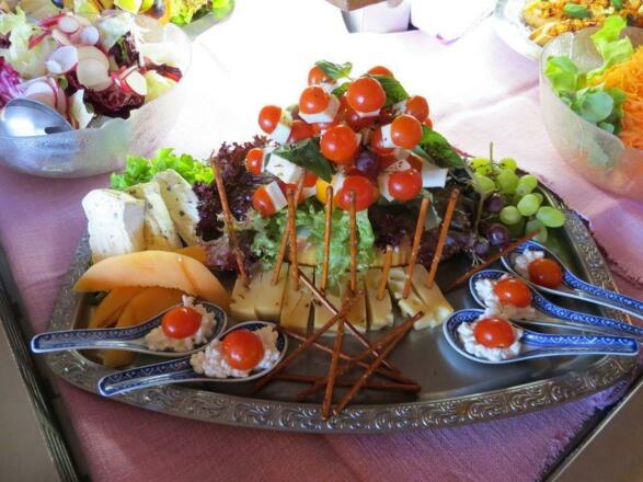 Vorspeisenplatte Salatbuffet