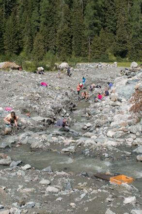 Smaragdschürfen jeden Donnerstag