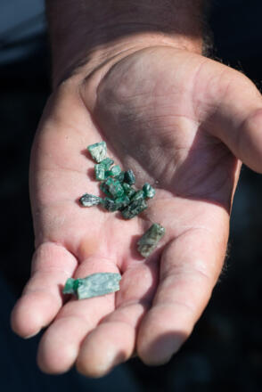 Smaragde aus der Leckbachrinne