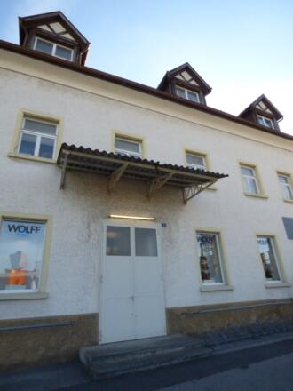 Firma Wolff, Eingangsbereich