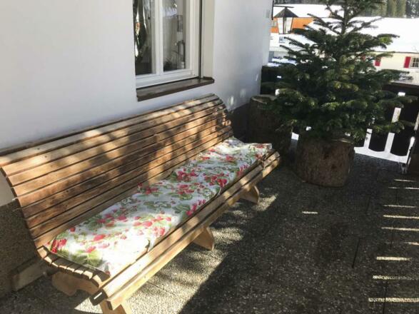 ❤ BANK AUF DER SONNENTERRASSE ❤