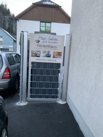 Haus Sabine Eingang